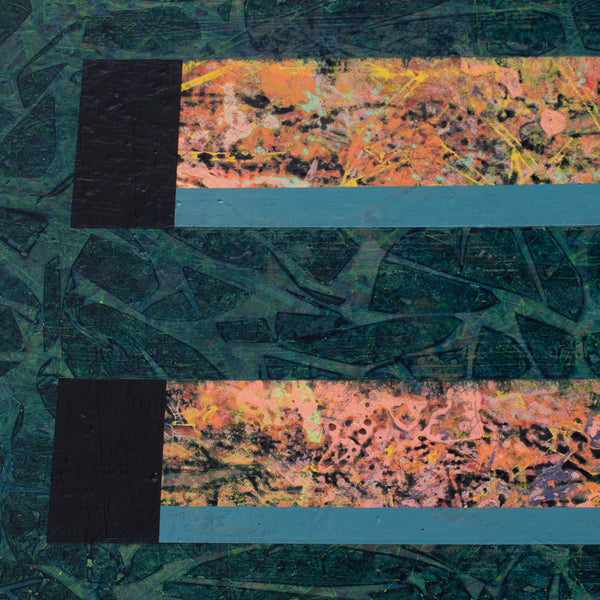 "Transcendence," original painting, 30" x 15"