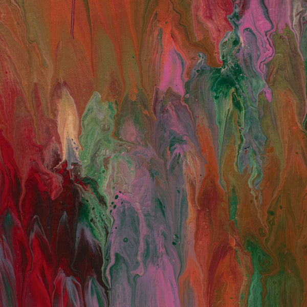 "Garden Party," original painting, 24" x 30"