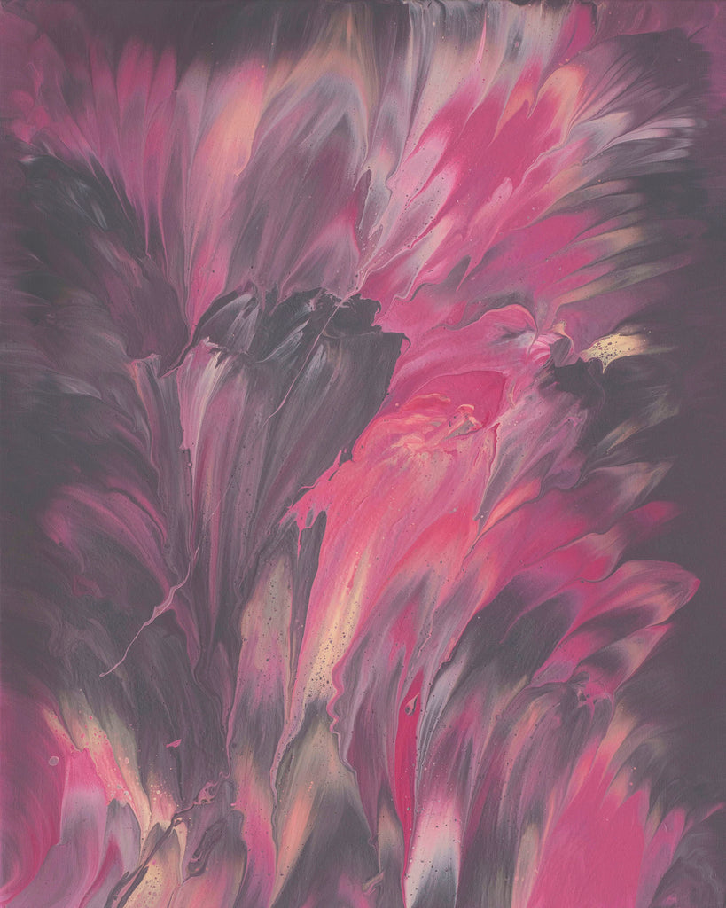 "Debut," original painting, 30" x 24"