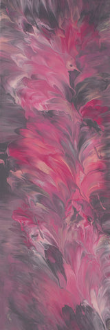 "Perennial," original painting, 36" x 12"