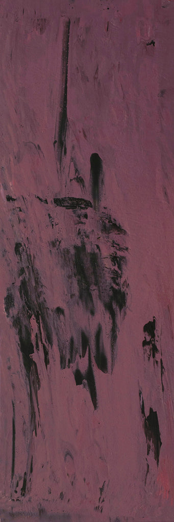 "Zen Moment," original painting, 36" x 12"