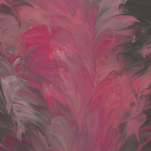 "Persephone Rising," original painting, 36" x 12"