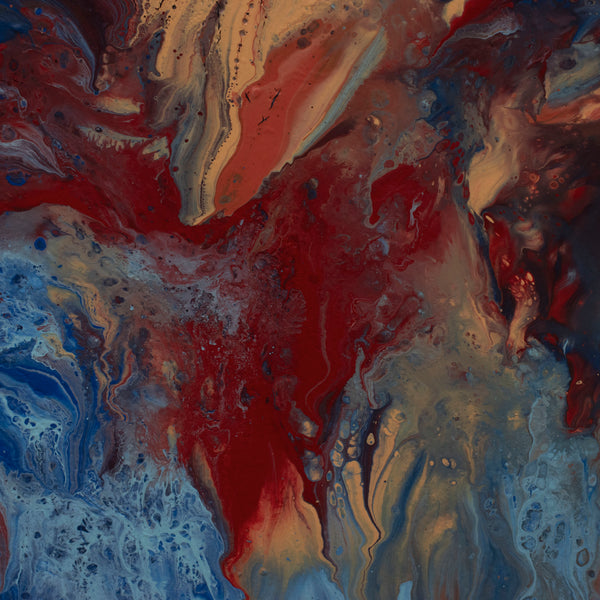 "Flash," original painting, 30" x 15"