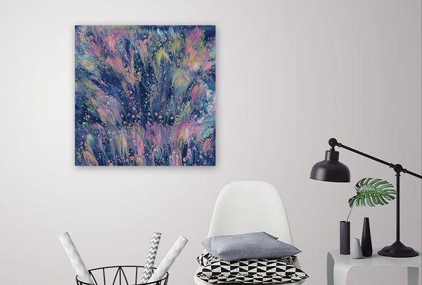 "Joy" original painting, 24" x 24"