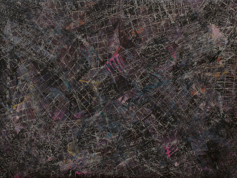 "Waiting by the Tracks," original painting, 36" x 48"