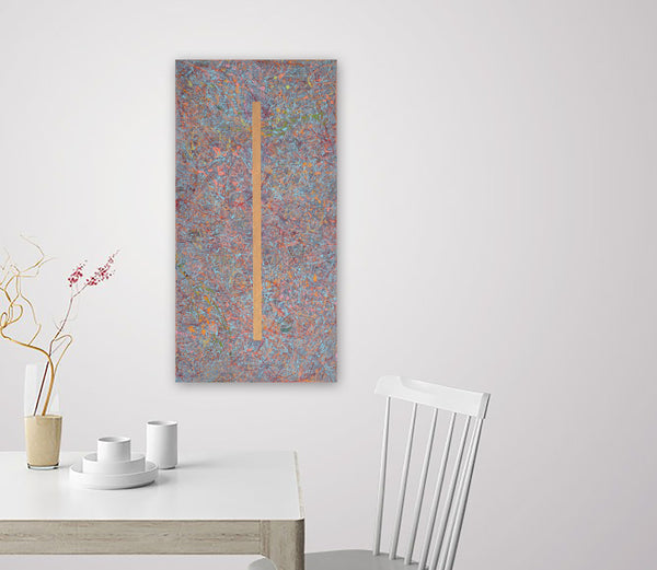 "Portal," original painting, 30" x 15"