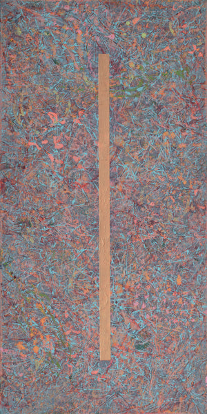 "Portal," original painting, 30" x 15"