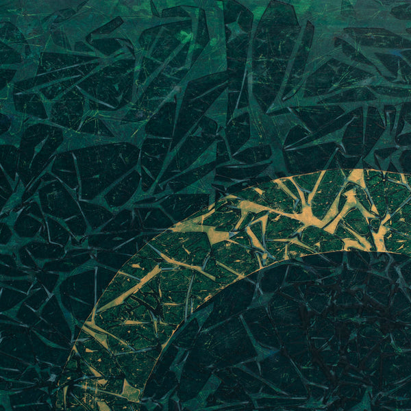 "Gathering," original painting, 24" x 24"