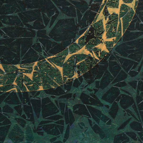 "Gathering," original painting, 24" x 24"