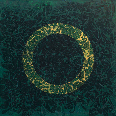 "Gathering," original painting, 24" x 24"