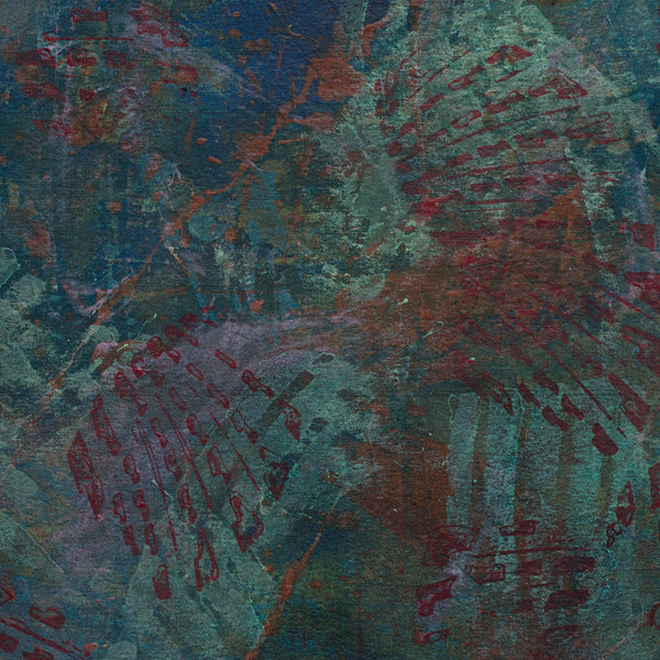 "Submerged," original painting, 36" x 48"