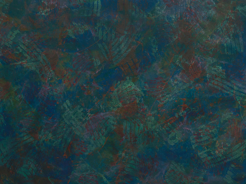 "Submerged," original painting, 36" x 48"