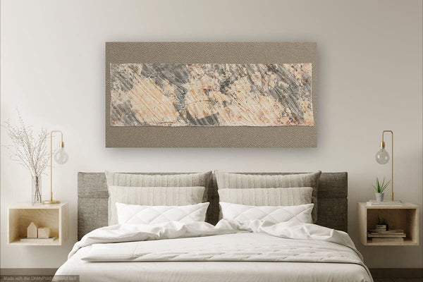 "Moving On," original art, 20" x 40"