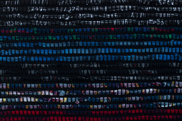 Sakiori Wall Hanging, "Night Sky," 20.5" x 33"
