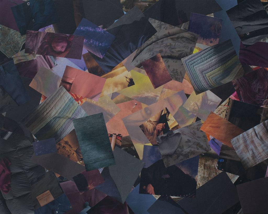 "How the Light Gets In," original collage, 16" x 20"