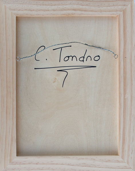 "Unreal," original collage, 14" x 11"