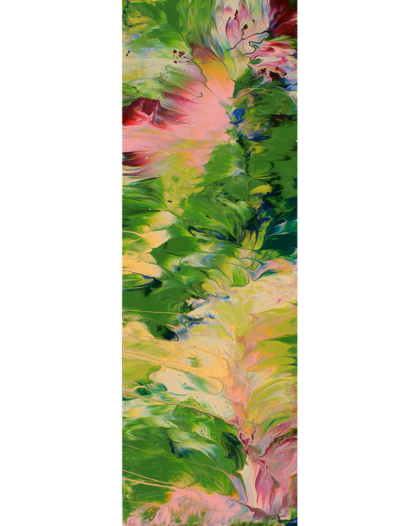 "Sky's the Limit," original painting, 36" x 12"