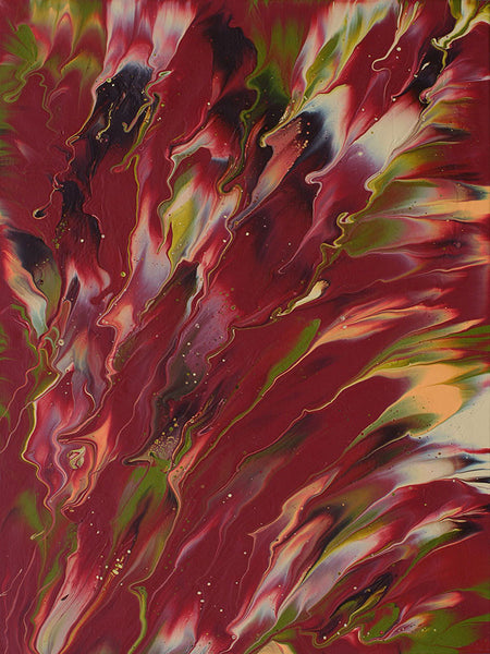 Cassandra Tondro "Blowin' in the Wind" abstract painting