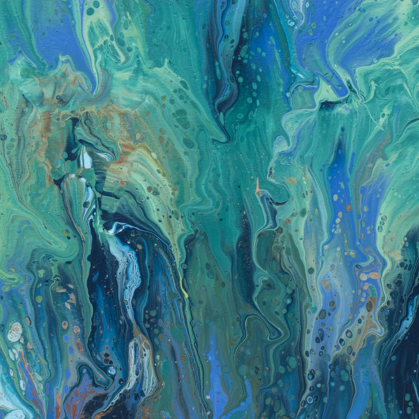 "Channeling Van Gogh," original painting, 30" x 40"