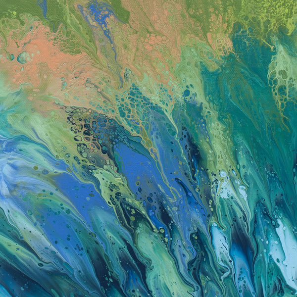 "Channeling Van Gogh," original painting, 30" x 40"