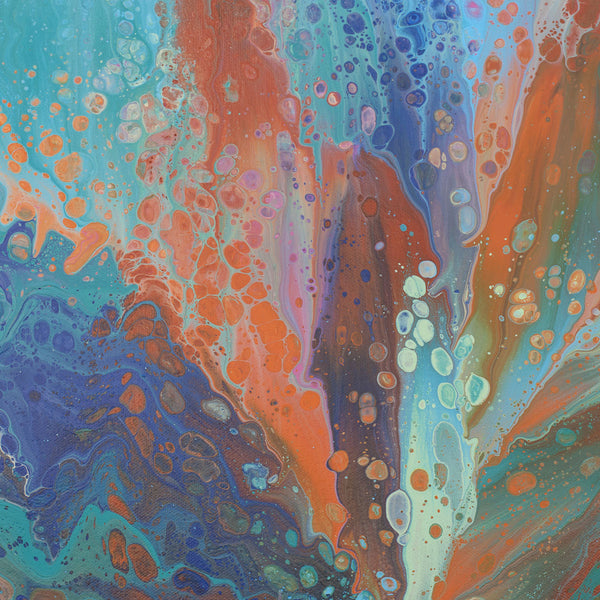 "Emergence," original painting, 30" x 24"