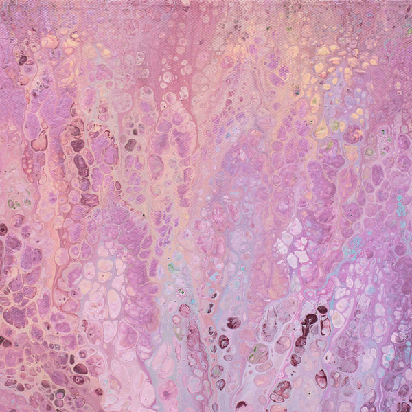 "Bloom Where You're Planted," original painting, 24" x 24"
