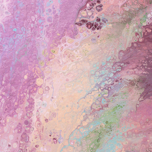 "Bloom Where You're Planted," original painting, 24" x 24"