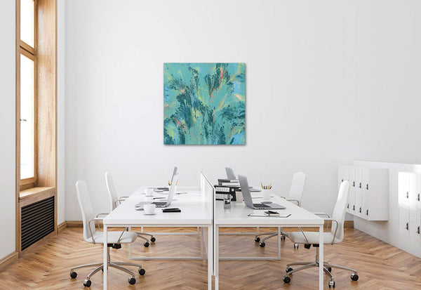 "Break Away," original painting, 24" x 24"