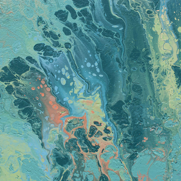 "Break Away," original painting, 24" x 24"