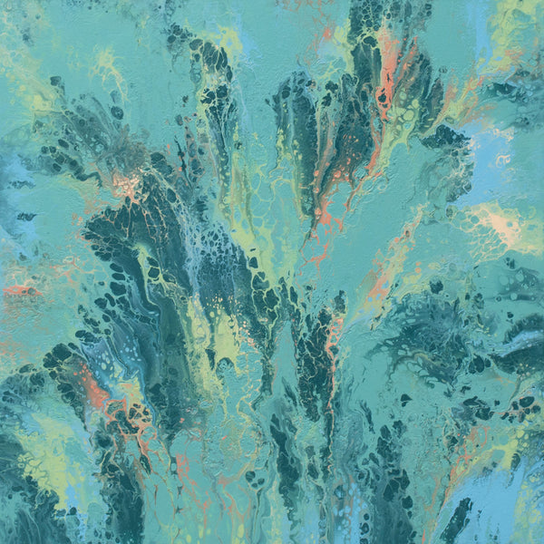 "Break Away," original painting, 24" x 24"