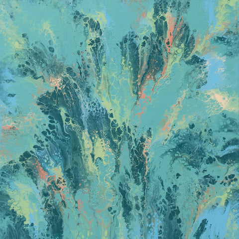 "Break Away," original painting, 24" x 24"