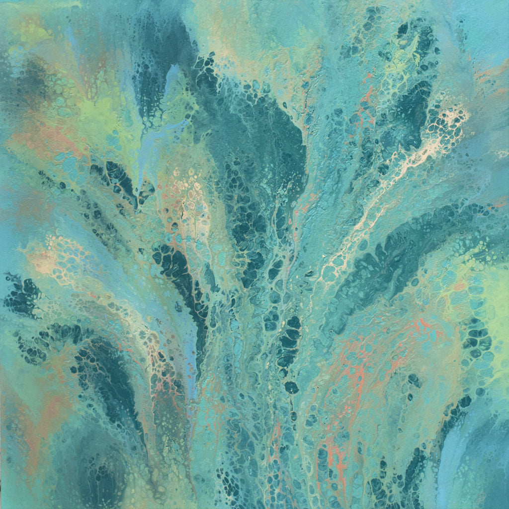 "From Within," original painting, 24" x 24"