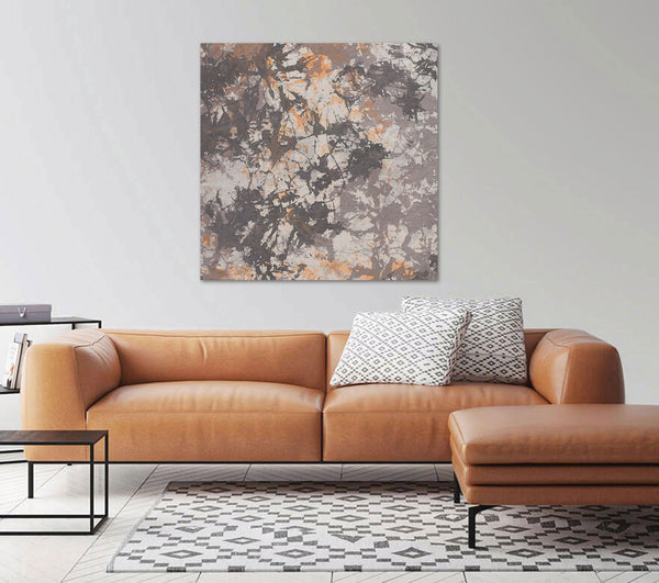 "Fall Shadows" original painting, 36" x 36"