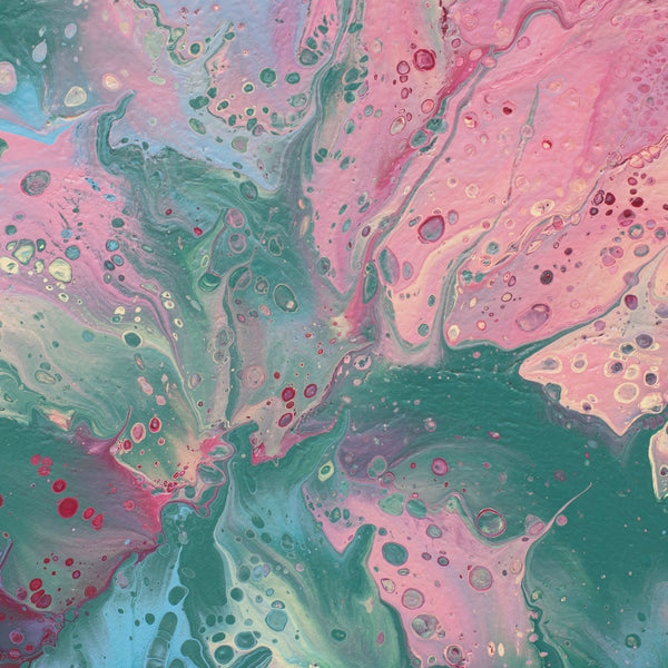 "Abandon," original painting, 30" x 30"