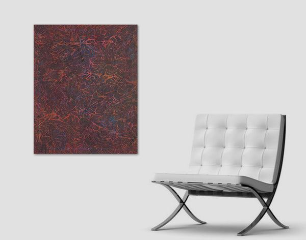 "Star Gazing," original painting, 30" x 24"