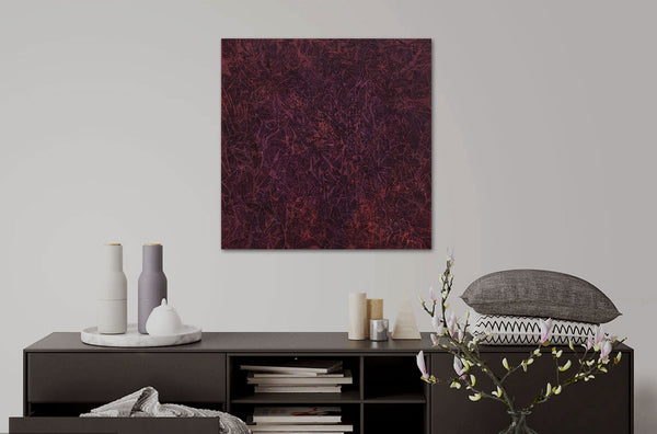 "Sound of Silence," original painting, 24" x 24"