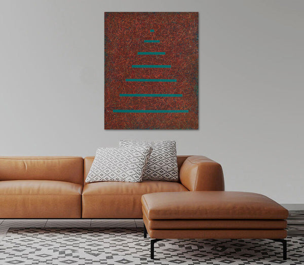 "Power of Seven," original painting, 30" x 24"