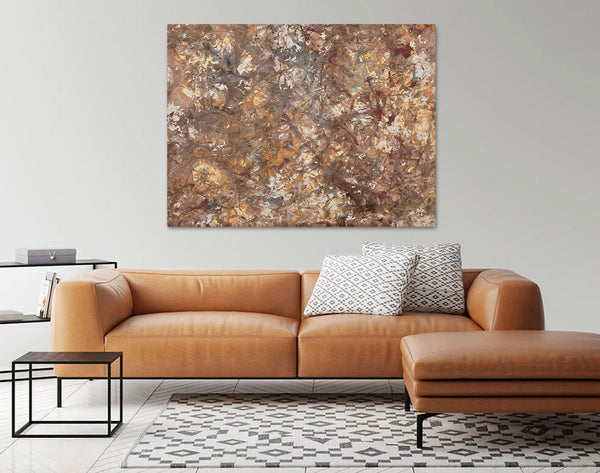 "Primordial," original painting, 36" x 48"