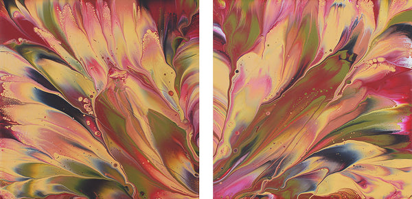 Cassandra Tondro, "Reveal," contemporary flow painting