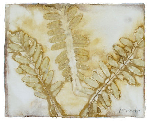 Cassandra Tondro leaf print