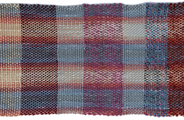 Handwoven Scarf, "Sedona," 8 x 73 inches